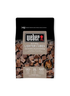 Weber Weber Natural Brown Lighter Cubes  - Image 4