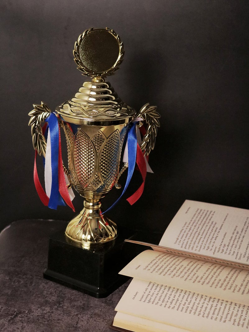 ArtRight Yin Yang Trophy for Winners - Winner Prize Trophy for Best Sportsman ; Shiny Award with Badge for Winners - Image 5