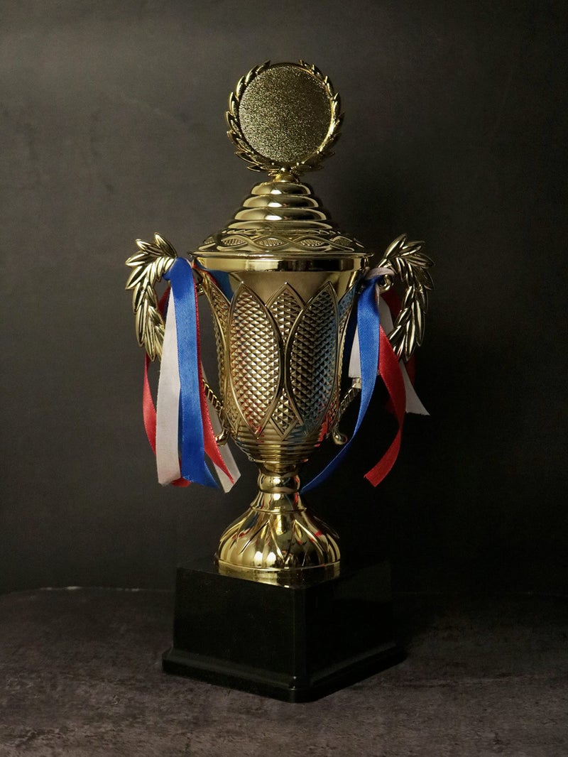 ArtRight Yin Yang Trophy for Winners - Winner Prize Trophy for Best Sportsman ; Shiny Award with Badge for Winners - Image 4