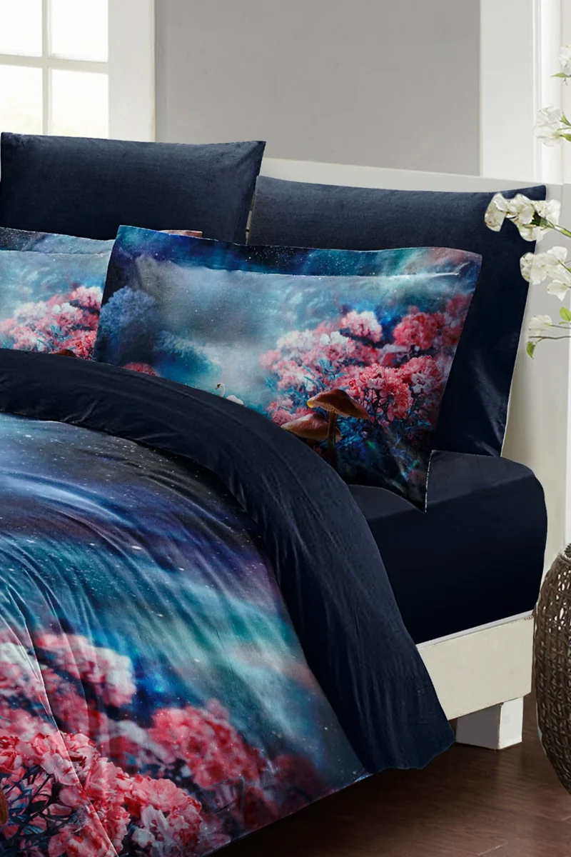 Monohome Double Duvet Cover SET 100% Cotton Satin Fantasy Dream
