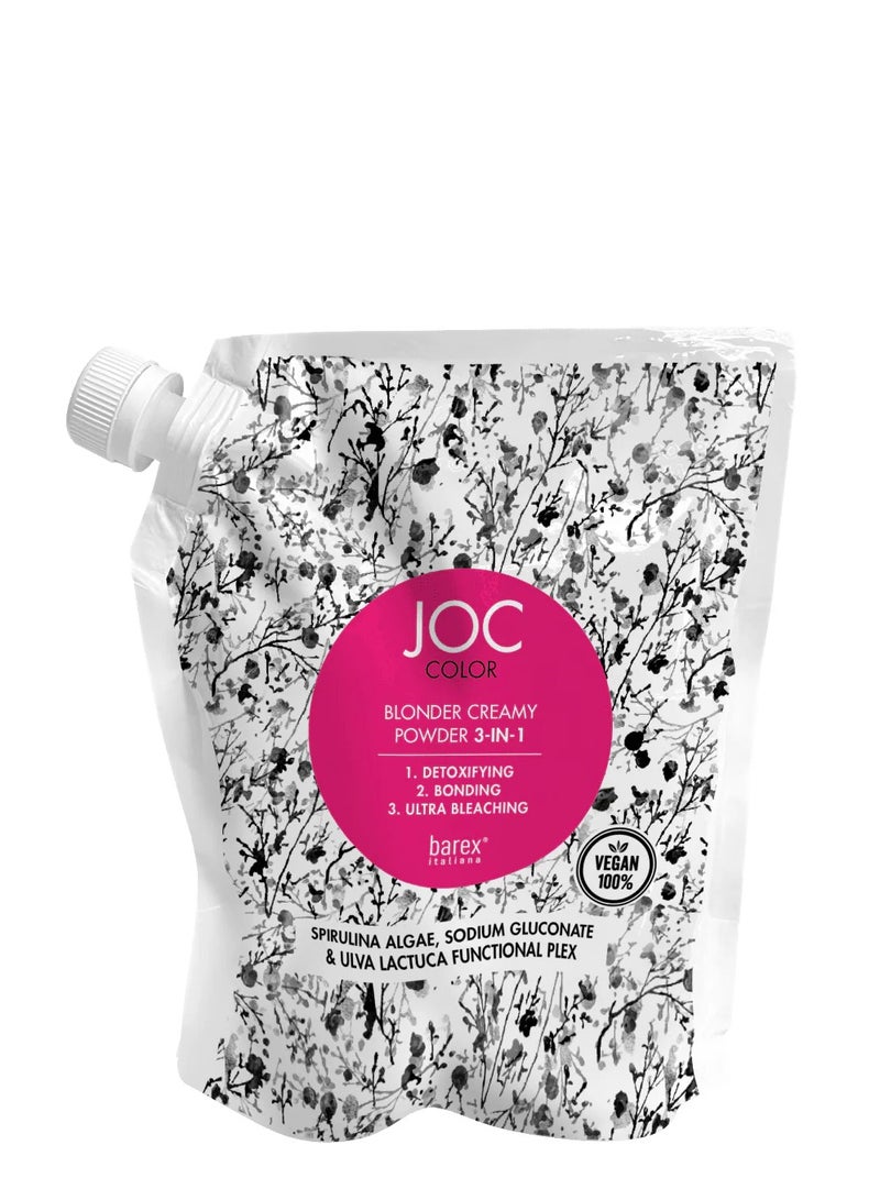 Barex Italiana JOC Color - Blonder Creamy Powder 3-in-1 | 500 Grams