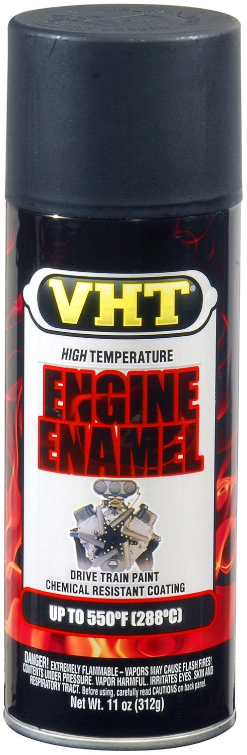 VHT SP139 Engine Enamel GM Satin Black Can - 11 oz. - Image 2