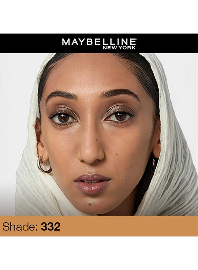 MAYBELLINE NEW YORK مايبيلين نيويورك كريم أساس فيت مي غير لامع ويغطي المسام لمدة 16 ساعة مع عامل حماية من الشمس SPF 22 - 332 - Image 5