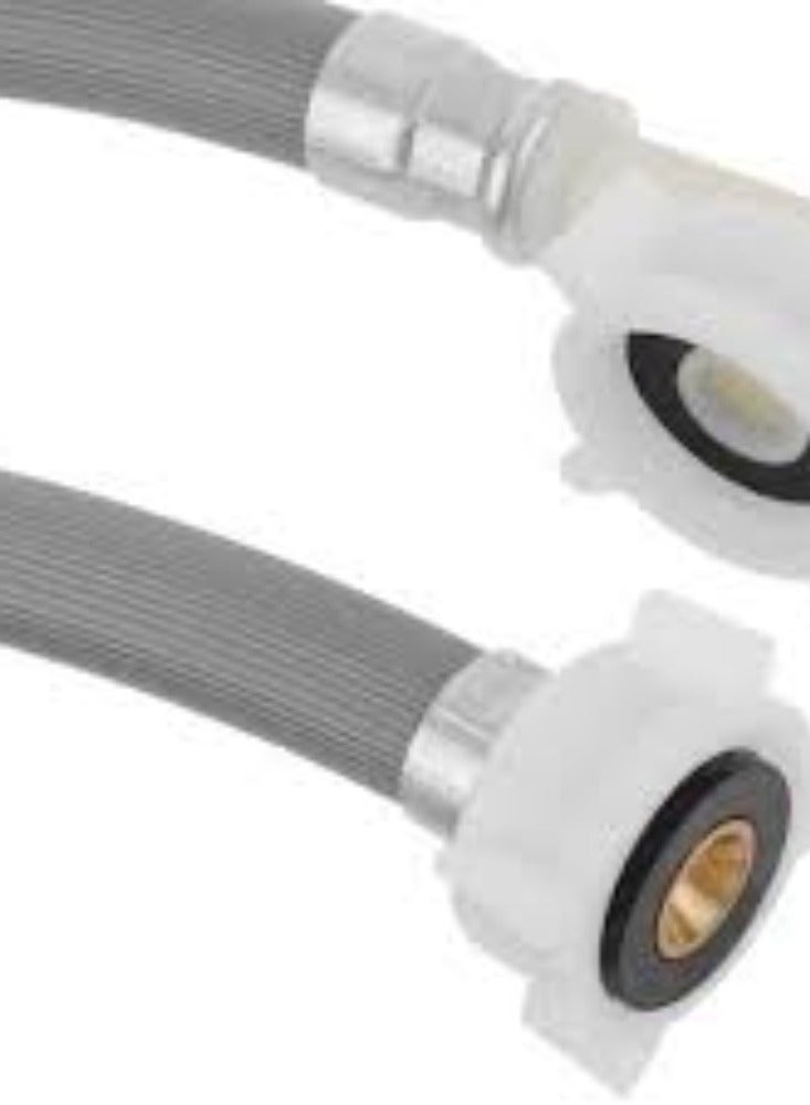 KNP KNP Washing Machine Inlet Pipe Grey is a durable hose designed to connect the washing machine to the water supply This pipe ensures a steady flow of water into the machine facilitating efficient laundry cycles.  - Image 3