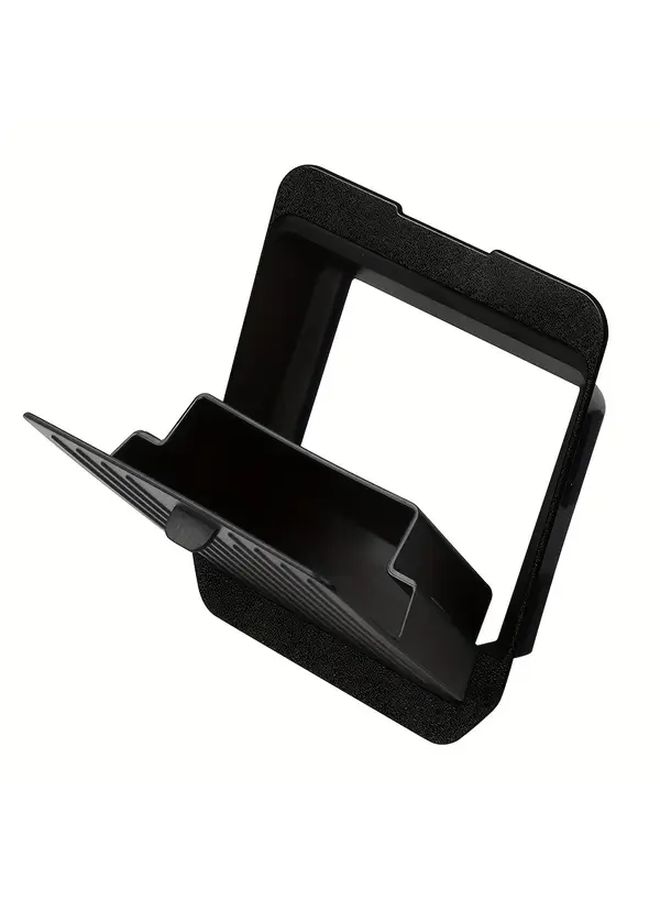 Black ABS Center Console Armrest Box Storage Organizer For Toyota Land Cruiser 250 Prado - Image 1