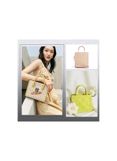 Felt Handbag Organizer Insert, Felt Tote Bag Insert Liner Rectangle Bag in Bag Multiple Compartments Bag Insert Shoulder Bag Interior Shaper for Evelyne29, 10.2X1.16X6.61 Inch