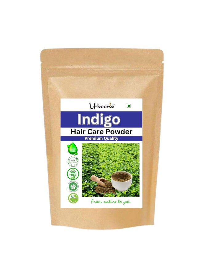 Urbaano herbal Organic Indigo Powder for DIY 100% Natural Hair Colouring, 100% Herbal, Chemical-Free, 100 gm - Image 1