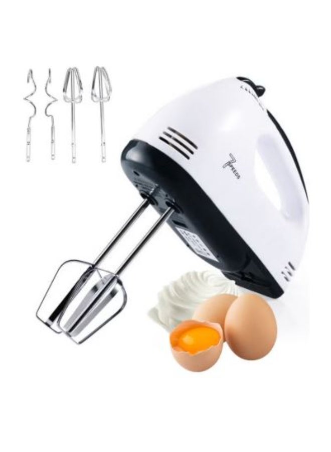 Electric Automatic Egg Beater and Milk Foam Maker Multicolour - Image 1