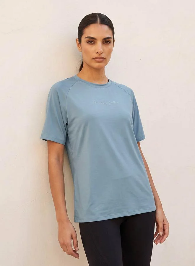 Splash Active Printed 2 Way Stretch T-shirt