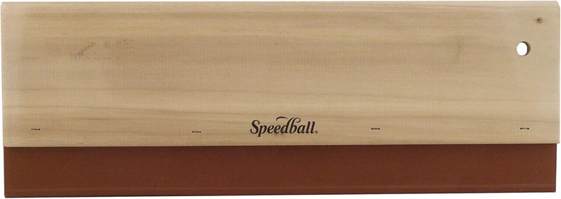 Speedball Nitrile Squeegee - 14-Inch, 65 Durometer for Fabric Silk Screen Printing - Image 1