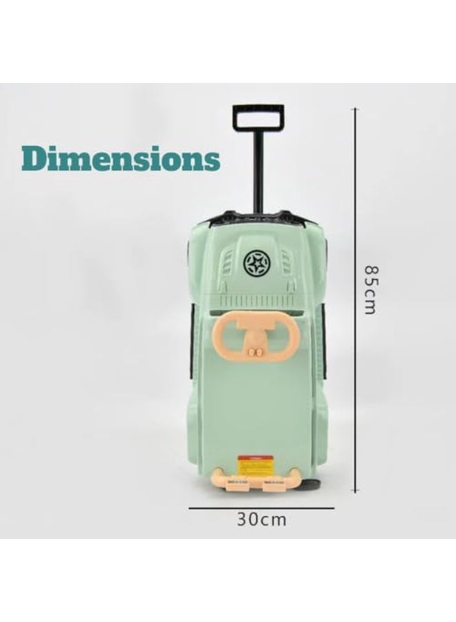 Turtees Kids Ride-On Jeep Car with Pull Handle & Storage Box | Toddler Push Car Toy with Steering Wheel | Durable Ride-On Vehicle for Boys & Girls (Ages 2–5 Years) - Image 2