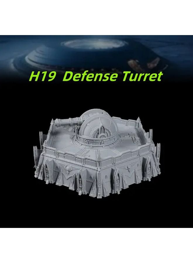 H19 Plasma Canon Sci Fi Defense Terrain Set For RPG Tabletop Games - Image 5