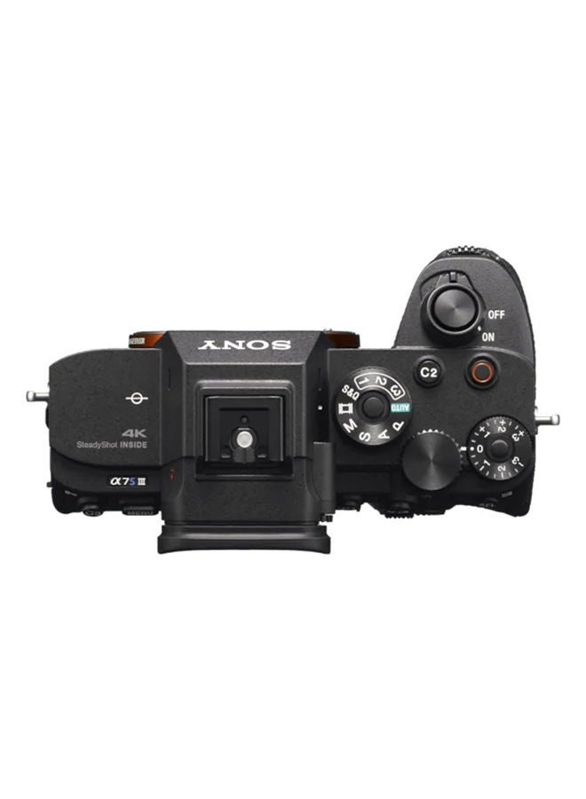 Sony Alpha 7Sm3 Mirrorless Full Frame Digital Camera With Pro Movie And Still Capability, 12.1 Mega Pixels Back-Illuminated Exmor R Cmos Image Sensor, Ilce-7Sm3, Body Only, Black - Image 2