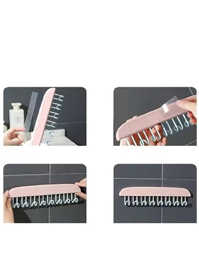 Anti-slip Hanger, 8 Hooks, Space Saving Hangers, 360 Degree Rotating Multifunctional Rack, Closet Organizer for Underwear  - Image 5