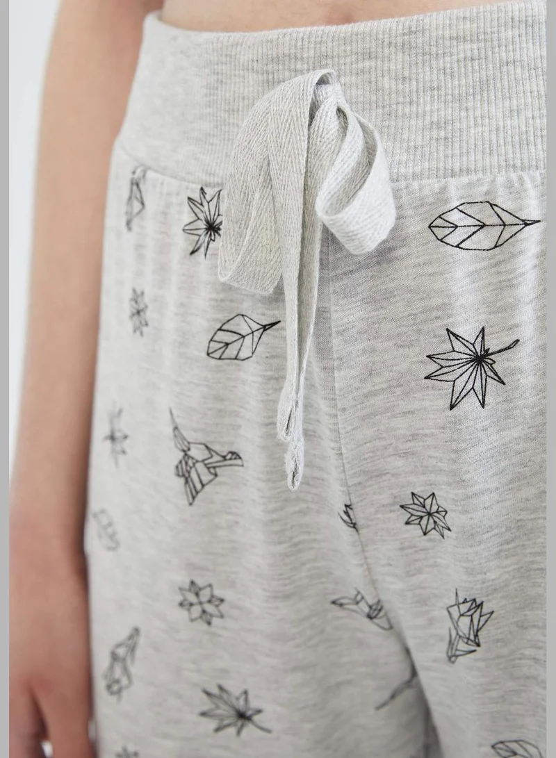 ديفاكتو Woman Relax Fit Homewear Knitted Bottoms