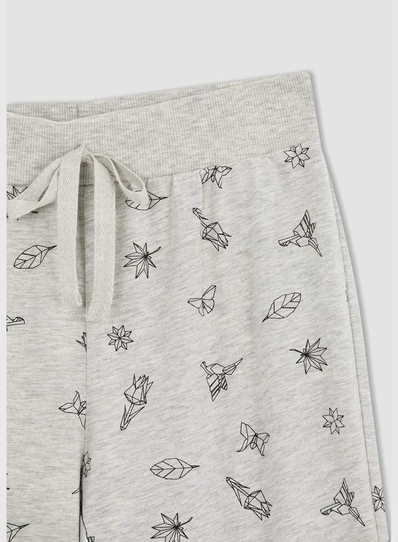 ديفاكتو Woman Relax Fit Homewear Knitted Bottoms