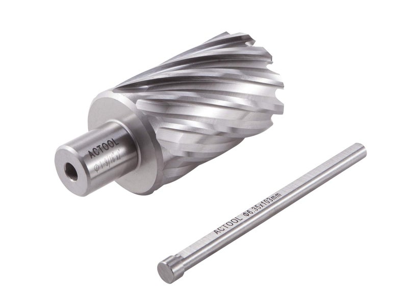ACTOOL 1-9/16" Diameter × 2" Depth of Cut HSS ANNULAR Cutter with 3/4'' Weldon Shank - Image 3
