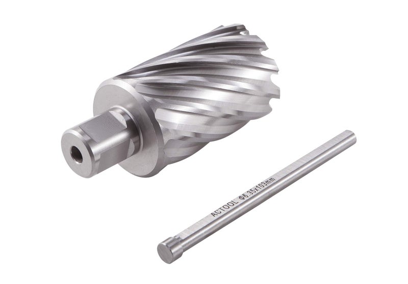 ACTOOL 1-9/16" Diameter × 2" Depth of Cut HSS ANNULAR Cutter with 3/4'' Weldon Shank - Image 4