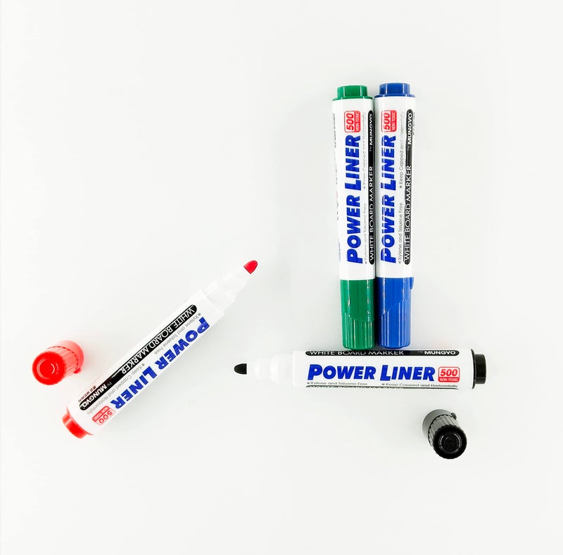 Mungyo White Board Markers MA-12A (Pack of 12 Colours) - Assorted Shades - Image 3