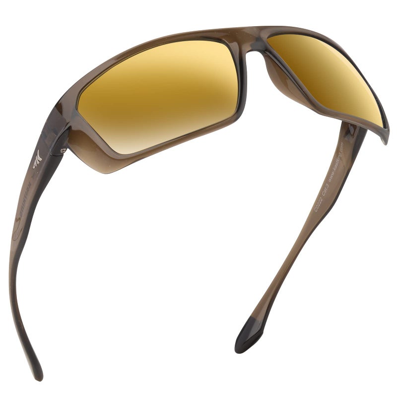 KastKing Huzzah Polarized Sport Sunglasses for Men and Women, Ideal for Driving Fishing Cycling and Running,UV Protection - Image 1