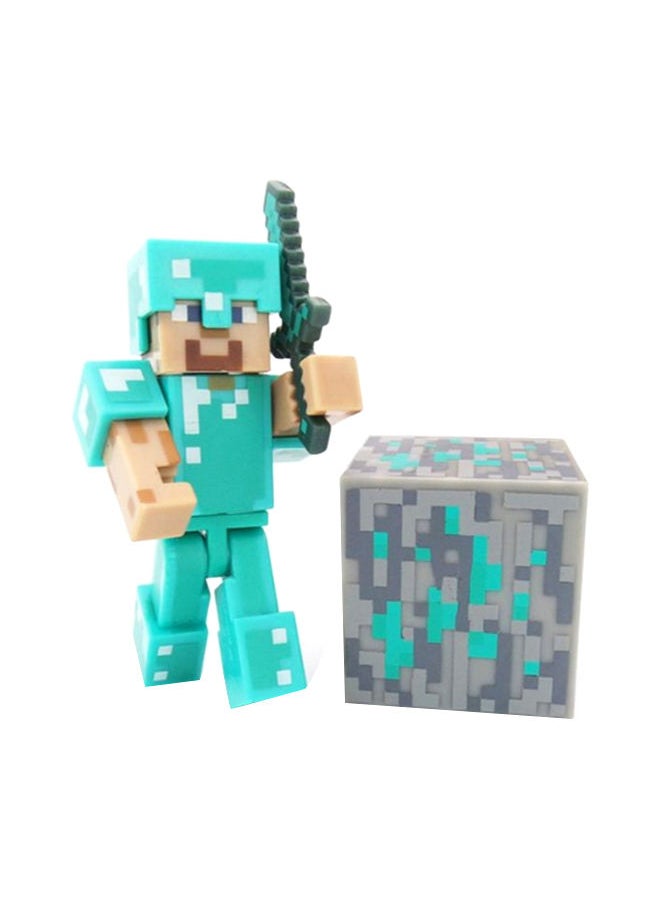 واي آند دي مجسم شخصية دايموند ستيف من لعبة Minecraft  - Image 2
