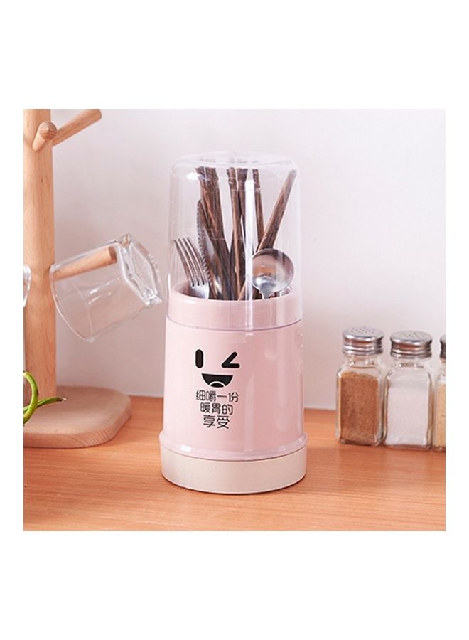 NIBEMINENT Fork Chopsticks Box Multicolour 12x10x25cm