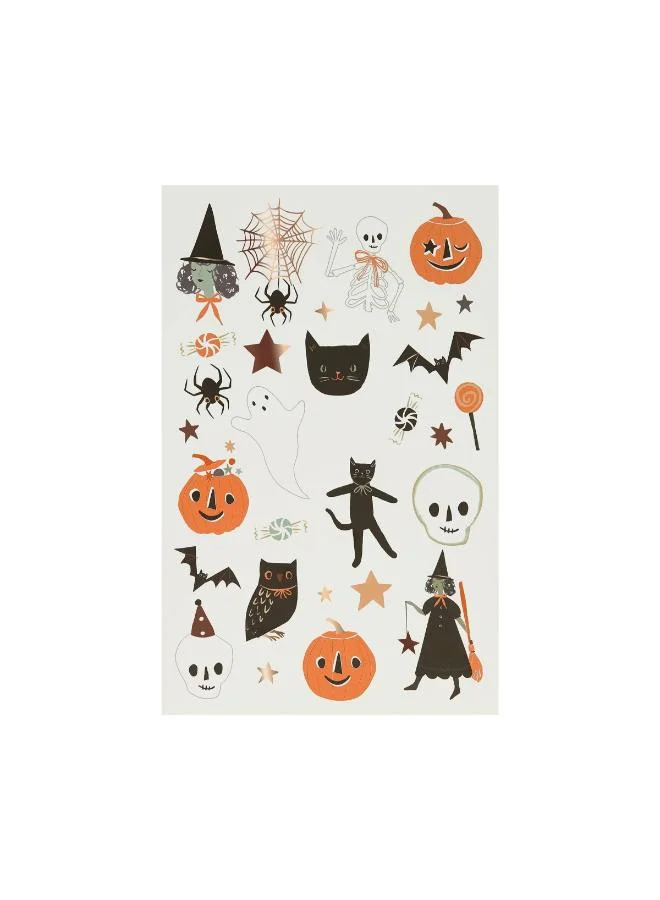 Meri Meri It's Halloween! Tattoo Sheet