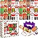 SURCVIO 10 Pack NonSnap Christmas Table Party Favors with Party Hats Joke Little Gifts for Kids Adults Christmas Cute Characters Design Xmas Seasonal Holiday Dinner Traditions Supplies - Image 2