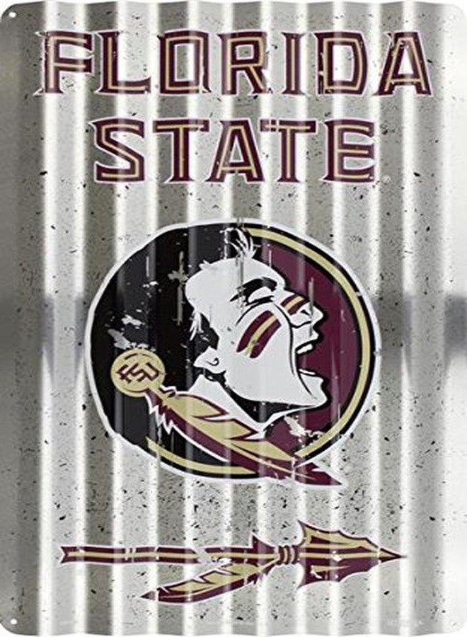 Hangtime Florida State Univeristy Florida State (FSU) Seminoles Corrugated Sign 12 x 18