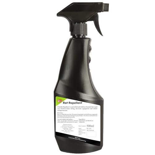 URBA Powerful Rat Protection Spray (Pack Of 2), 1000 Ml - Protect Wires in Car, Bike and at Home| Odourless| Non Toxic| No Kill Only Repels| Saves Money| 60 Days Protection Clear - Image 3