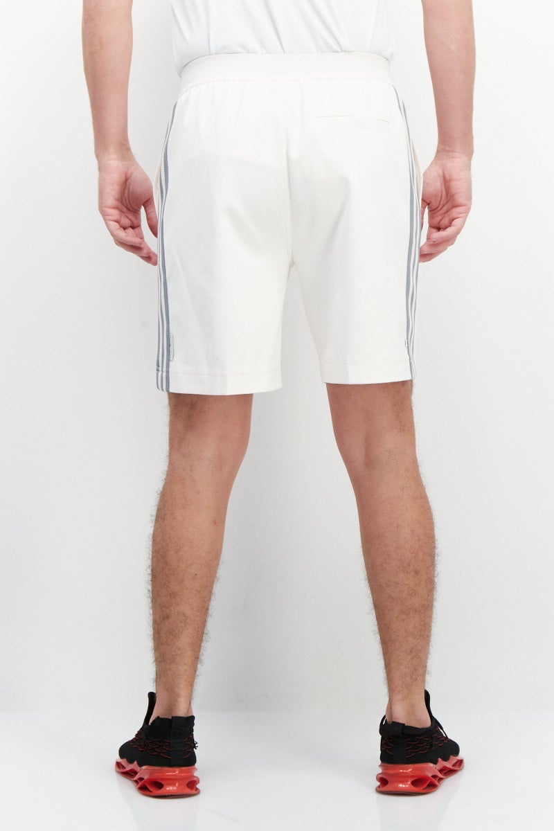adidas Originals Men Sportswear Fit Training Tie-Break Shorts, Cream  - Image 2