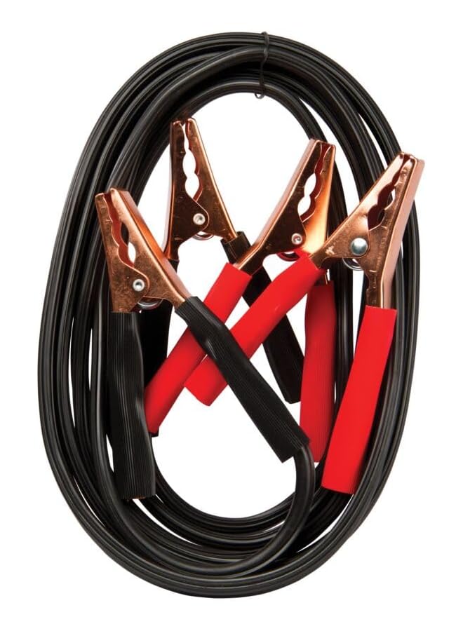 ACE 2-Piece 10 Gauge Jumper Cable Set Black And Red 12Ft 08003-62-88 - Image 2
