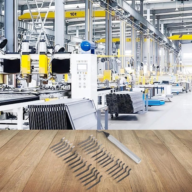 Deburring Tool Kit with 31 Blades for Metal Plastic Aluminum Steel Copper Brass - Image 5