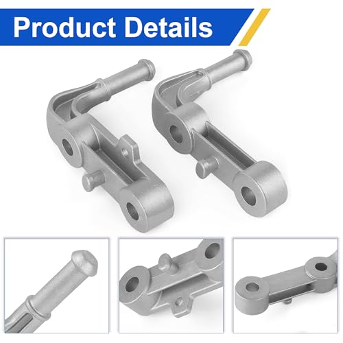 Jetuplusllc 2PCS Rear Exhaust Bracket Muffler Support Assembly Left Right for Ram 1500 Truck 20192025 68275662AB 68395841AA Driver Passenger Side - Image 3