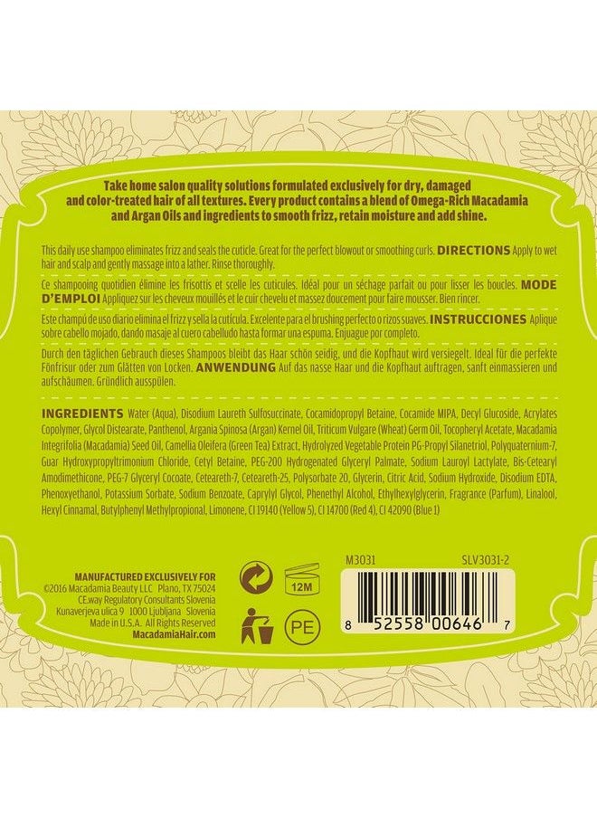 Macadamia Natural Oil - Smoothing Shampoo 10 Oz - Image 1