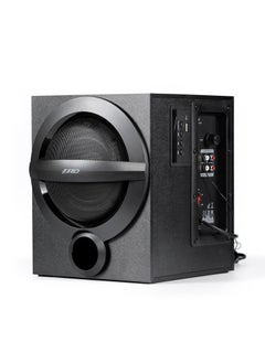 F&D F&D A140X 74 W 2.1 Channel Bluetooth Multimedia Speakers with Subwoofer Satellite Speaker USB\ AUX\ Remote Control \ Digital FM (Black)  - Image 4