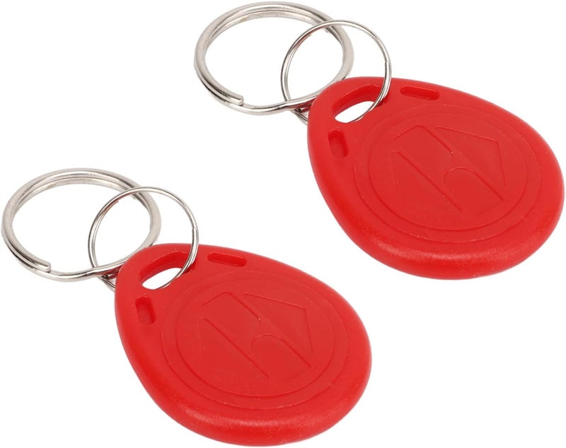 aqxreight 100PCS Fob 125KHz Sensitive Induction Proximity ID Card to Tag for Door Entry A Control System Red Able Use Experience Fob Key Proximity Key Card FobsContactl (Red) - Image 2