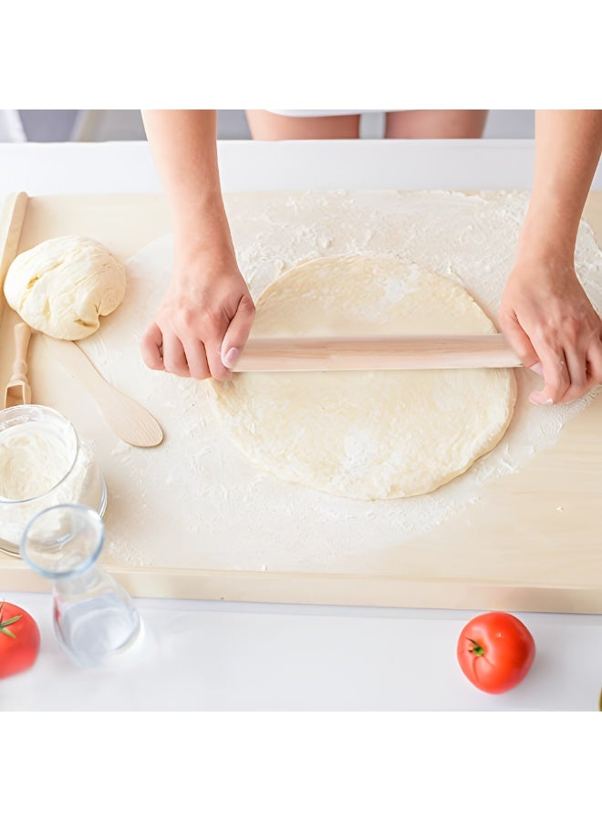 TrustMate Premium Commercial Aluminum Pizza Peel with Detachable Wooden Handle - Heavy-Duty Pizza Paddle Spatula for Restaurants, Wood Ovens & Baking (65 x 30.5 cm) - Image 5