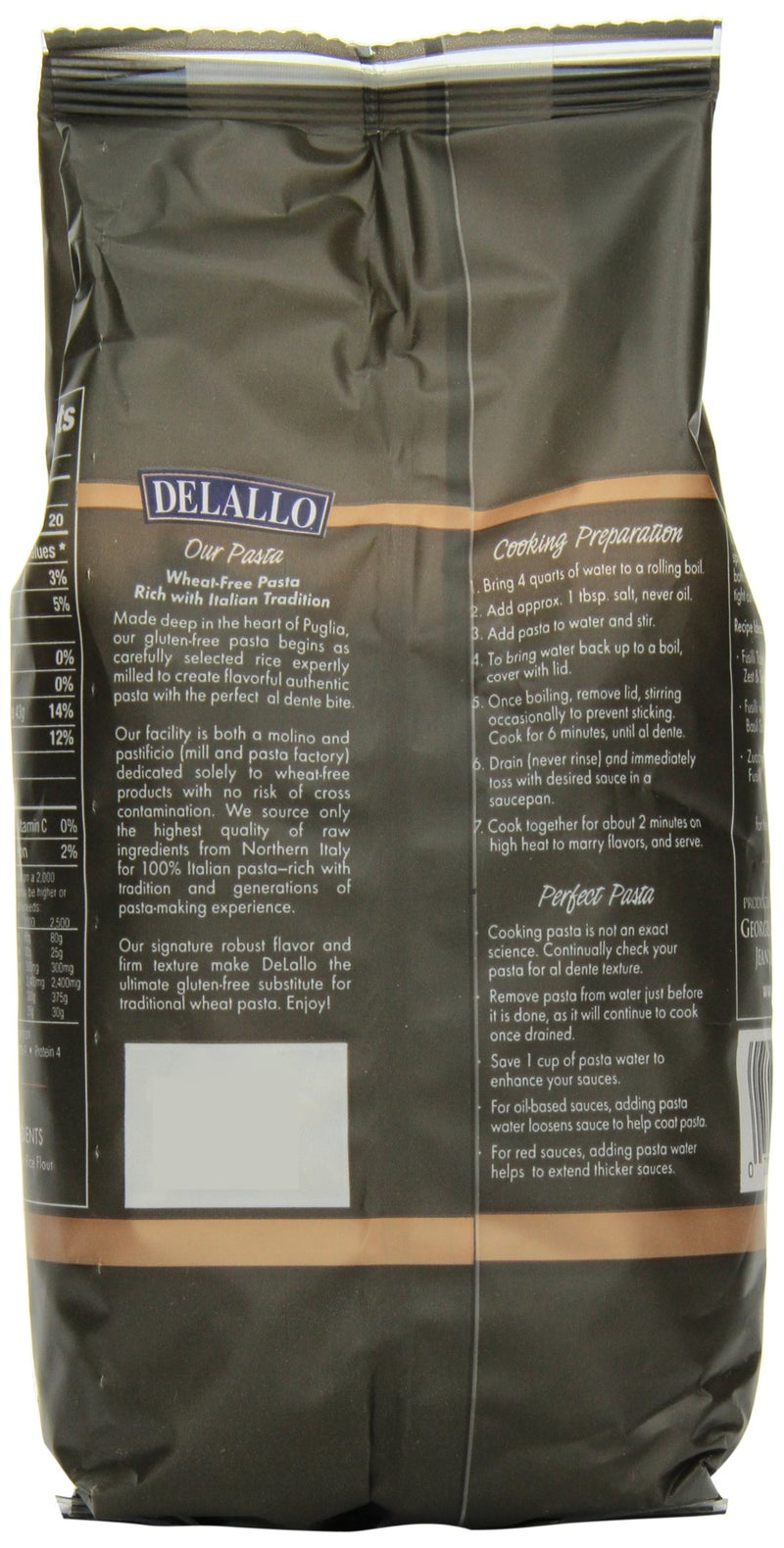 DeLallo Gluten Free Pasta, Fusilli, 12 Ounce - Image 2