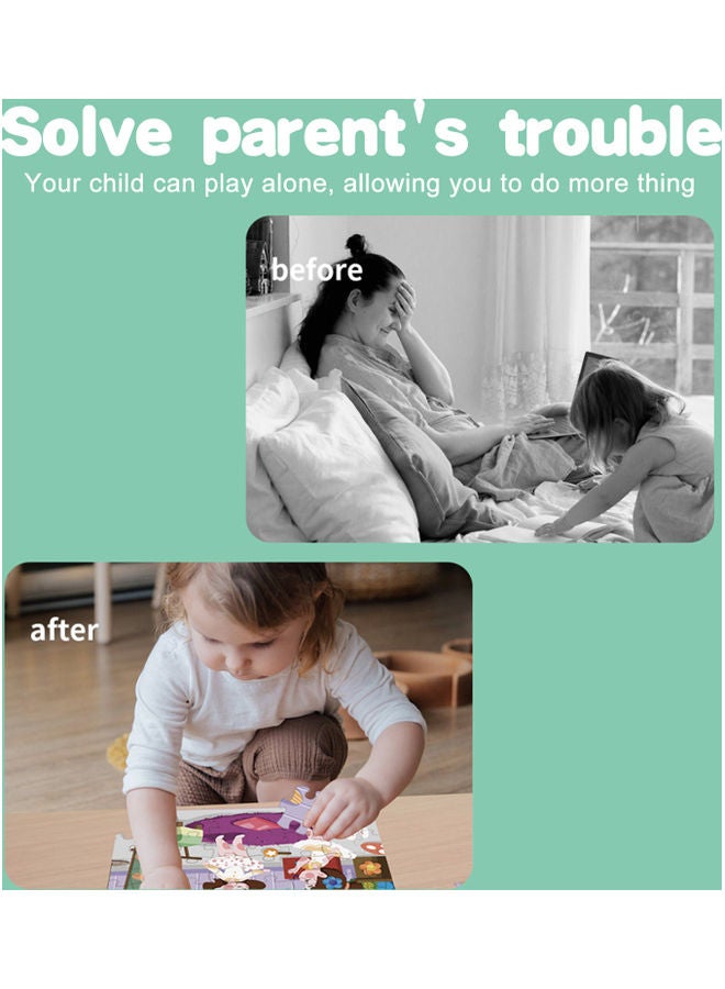 لعبة أحجية قطع التركيب يمكنك تركيبها بنفسك مكونة من 364 قطعة. 24x8x22.3سم - Image 3