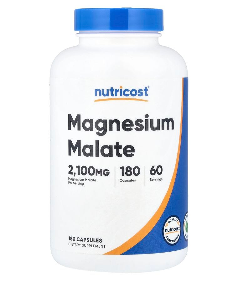 Magnesium Malate 180 Capsules (700 mg per Capsule)