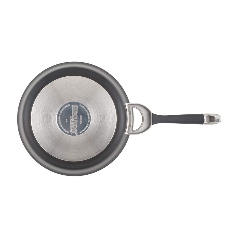 Circulon Symmetry Hard Anodized Nonstick Frying Pan Set / Skillet Set - 10 Inch and 12 Inch, Black - Image 3