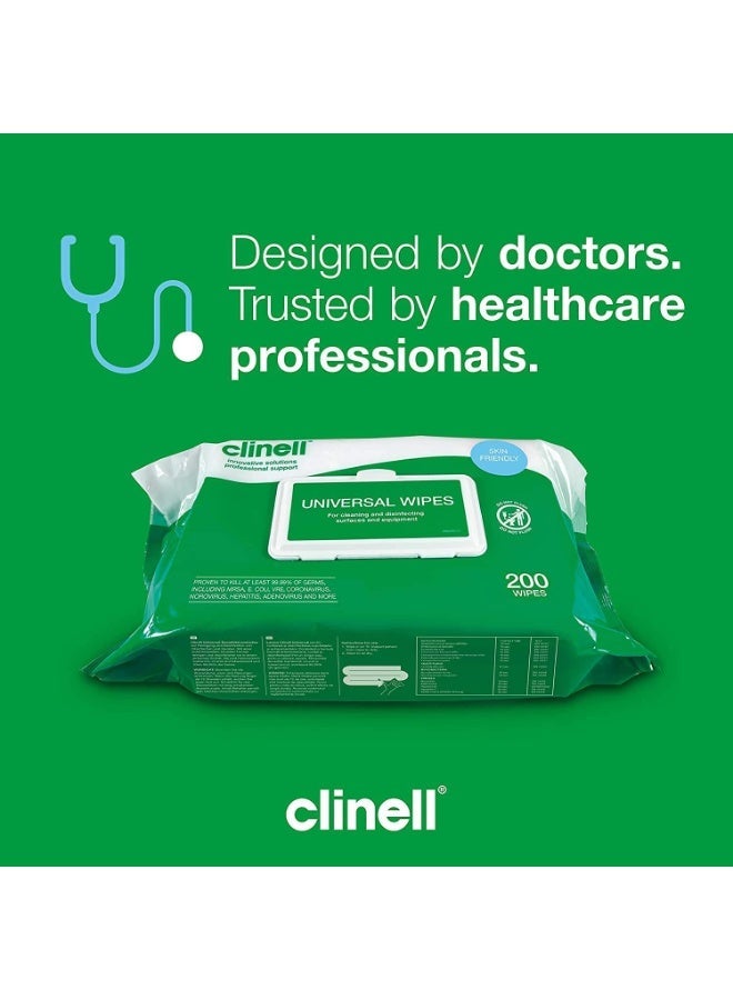 مناديل كلينيل العالمية، 200 قطعة - Image 3