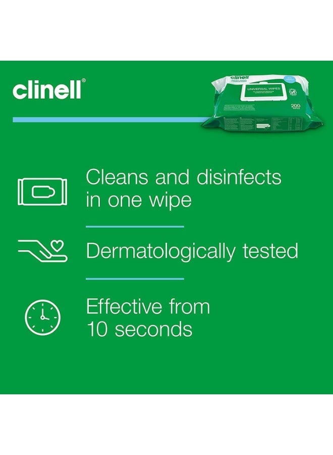 مناديل كلينيل العالمية، 200 قطعة - Image 2