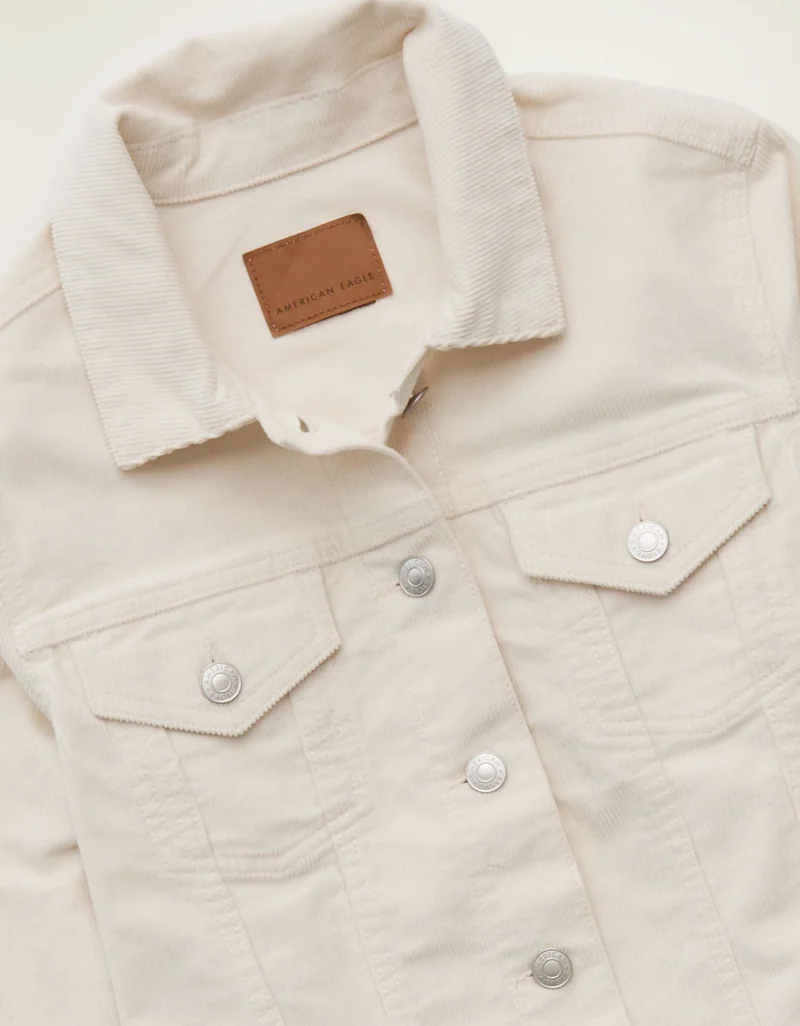 American Eagle  AE Shrunken Denim Jacket for Women | Best Price UAE