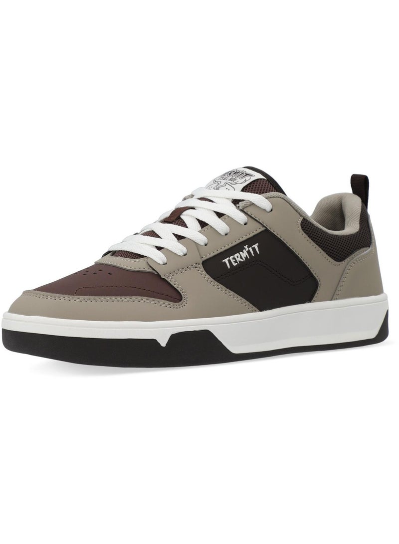Termit Termit Casper 3.0 M Men's Sneakers – Chestnut, Rubber Outsole for Grip, Durable Materials, Capsule Sole for Style, Ideal for Walking & Board Riding  - Image 1
