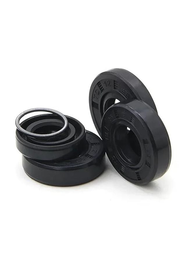 Double Lip Oil Seal Gasket 12x32x10mm 5 Pcs Pack - Image 1
