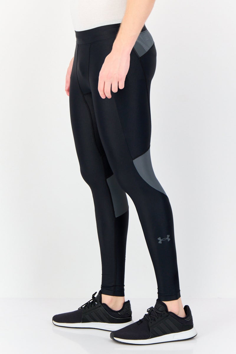 UNDER ARMOUR سروال رياضي للرجال من مشروع روك Iso-Chill، أسود - Image 2