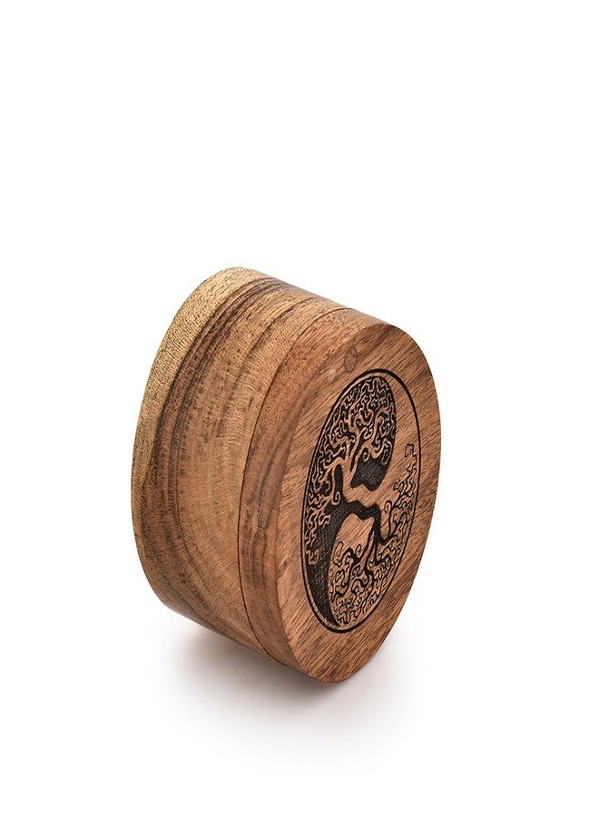 Mahasu Cat Urn Acacia Wood Decorative Urns Funeral Cremation Urn for Ashes for Cats (3.5" X 3.5" X 2.5") - Image 4