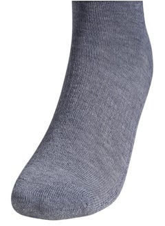 Adidas Men'S Athletic Cushioned Low Cut Socks With Arch Compression For A Secure Fit (6-Pair), Heather Grey/Black, X-Large  - Image 3